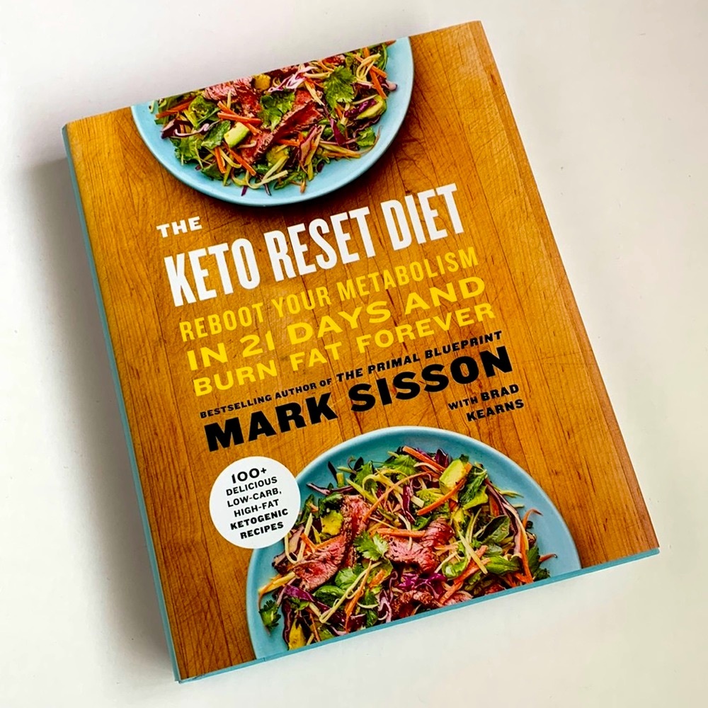 NWOT THE KETO RESET DIET Cookbook by Mark Sisson